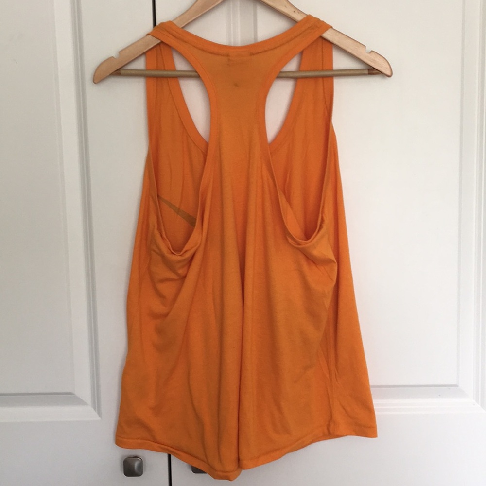 Nike ladies tank top XL Orange - Picture 3 of 4